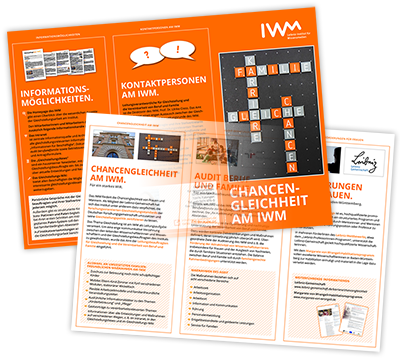 Thumbnail. Flyer Chancengleichheit