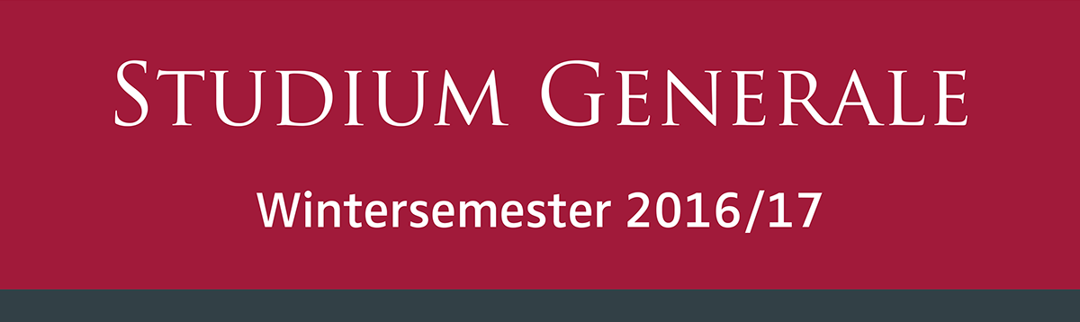 2016-10-10 studium generale 2016 programm news