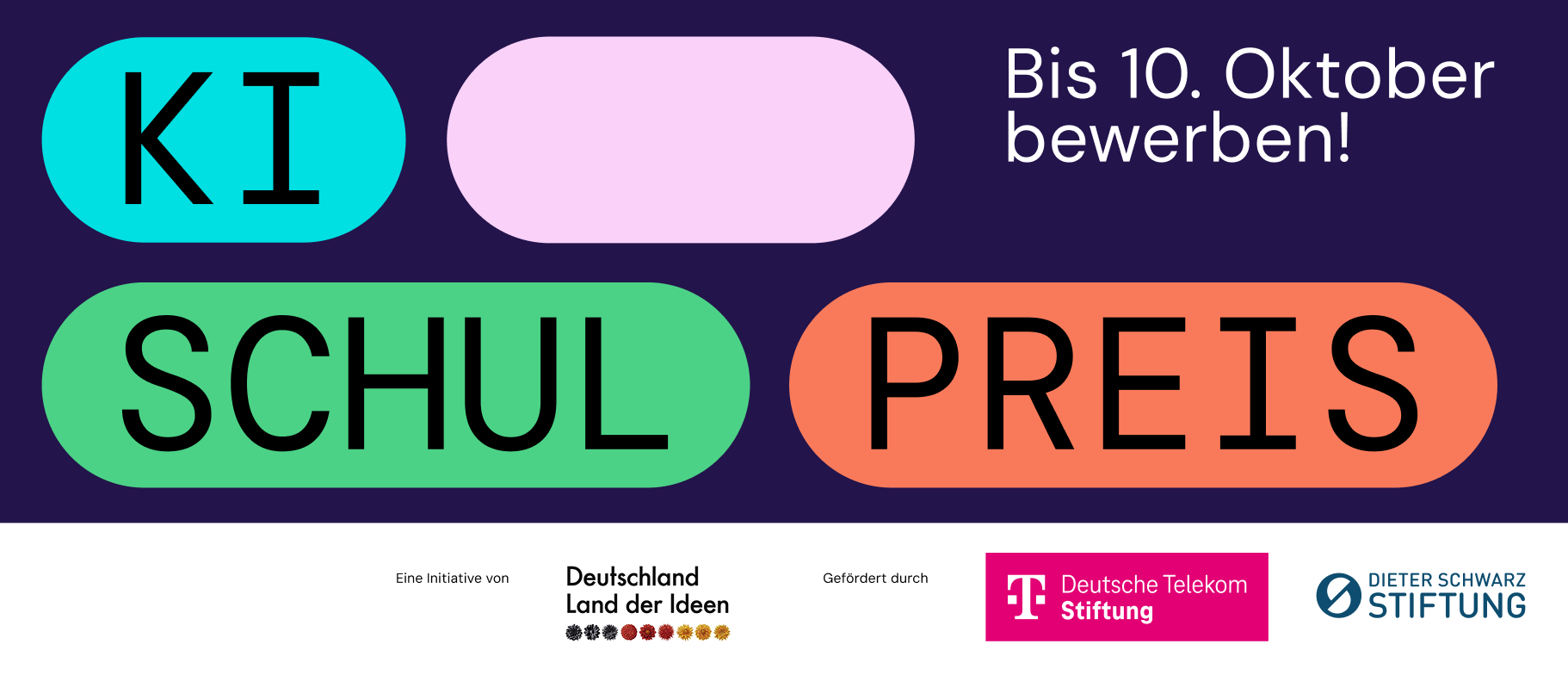 Keyvisual Aufruf KI Schulpreis