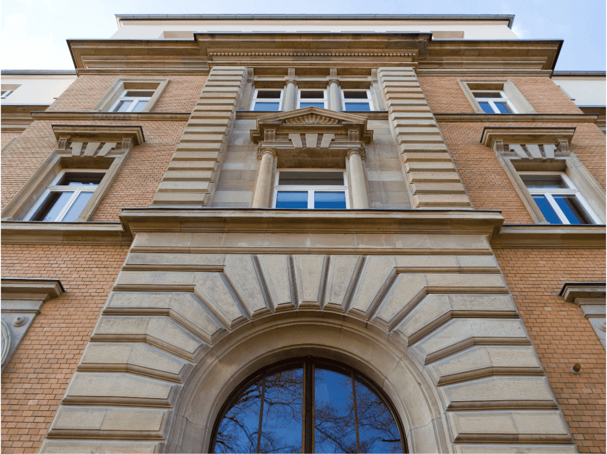 The IWM building from the outside