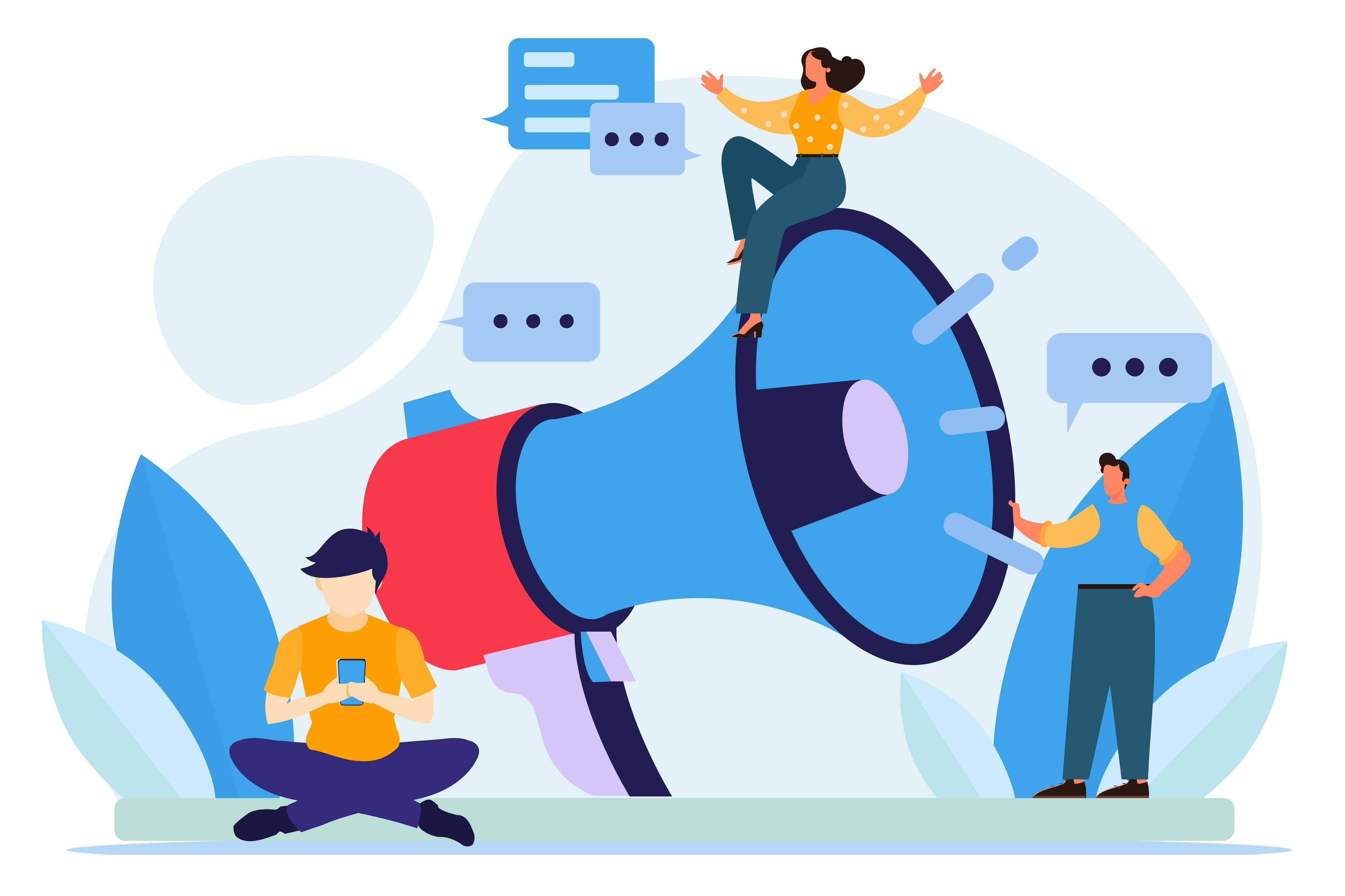 Megaphone and communication