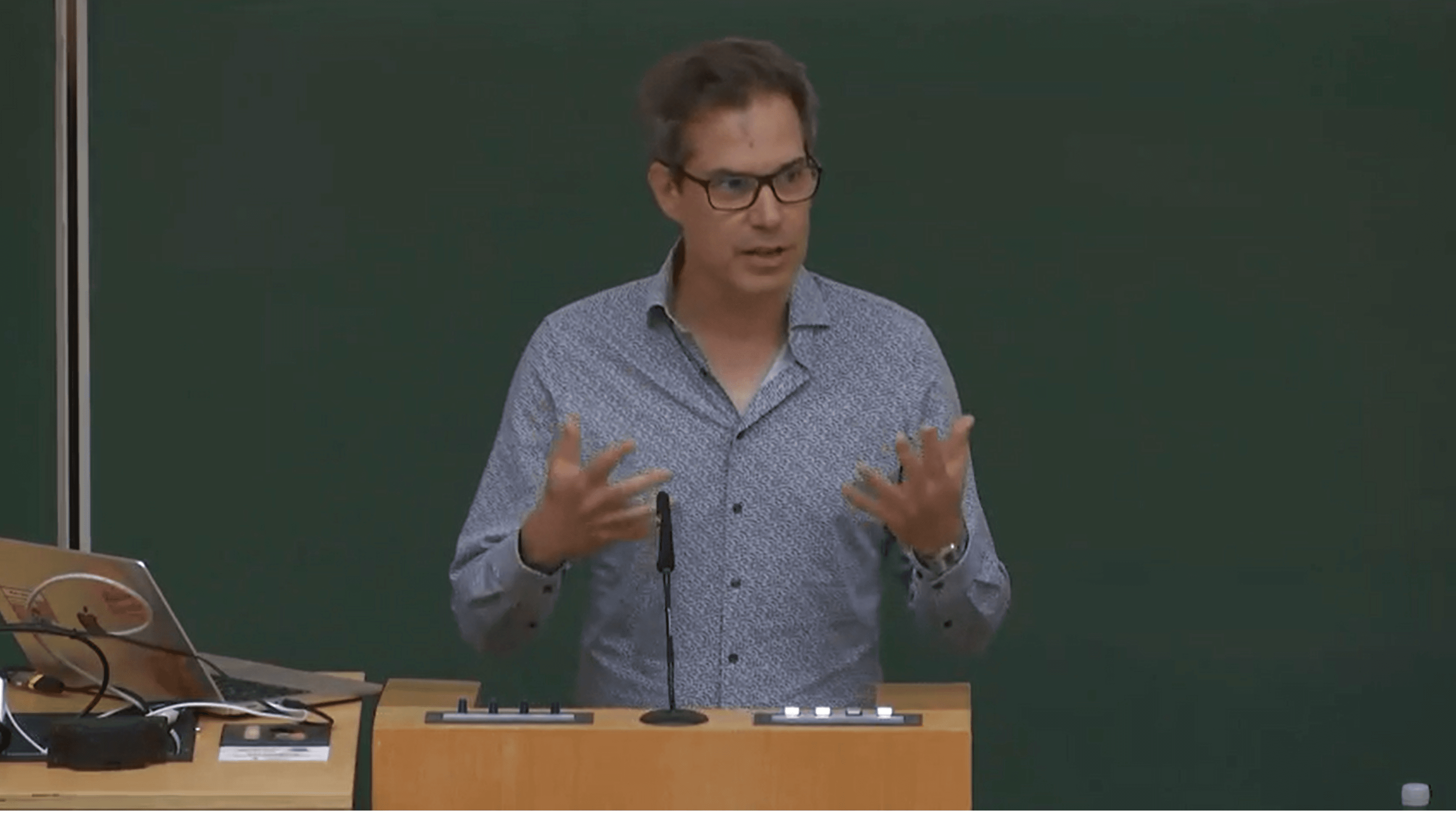 Markus Huff at the Studium Generale